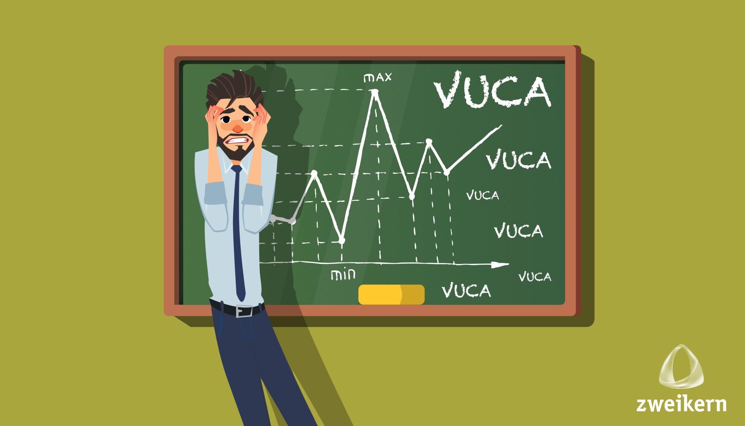 Anxious Teacher describes VUCA on Blackboard